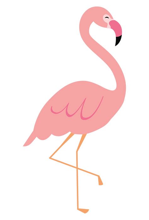 Flamingo Clipart Face Cute Flamingo Clip Art Library