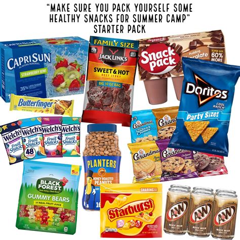 Make Sure You Pack Yourself Some Healthy Snacks For Summer Camp