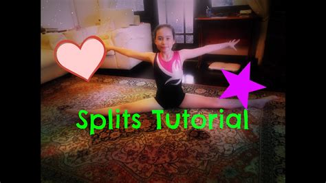 Splits Tutorial Mia S Gymnastics Youtube