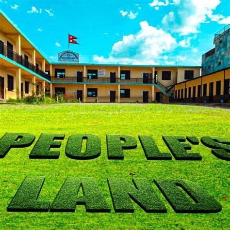 Peoples Land Secondary English Boarding School Dang District