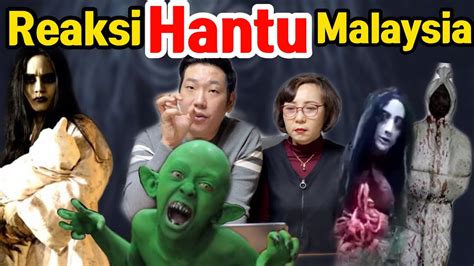 Korean Reaction To Malaysian Ghosts Orang Korea Reaksi Hantu Makaysia
