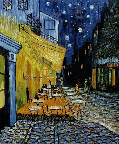 Vincent Van Gogh Cafe Terrace At Night Painting By Vincent Van Gogh