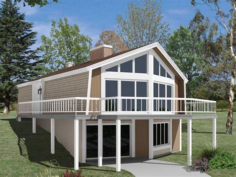 Making The Most Of A Hillside Home With A Walkout Basement House Plan