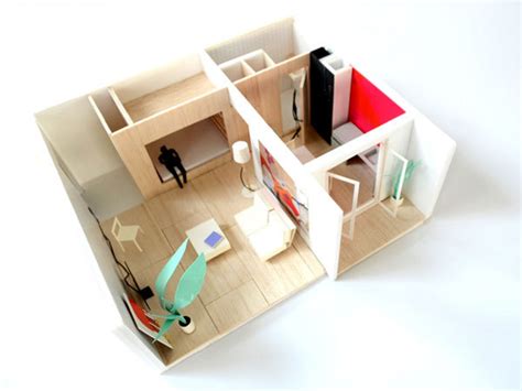 Conceptmodel Model Of A Small Apartment New Slovarchzine