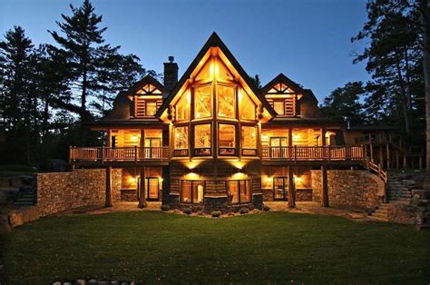 This 2 Million Log Cabin Is What Dreams Are Made Of Expensive Houses