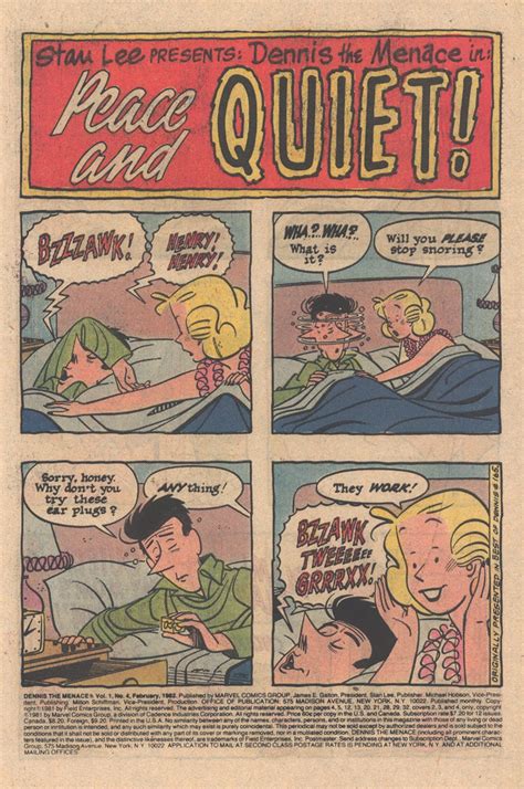 Dennis The Menace Issue 4 Read Dennis The Menace Issue 4 Comic Online