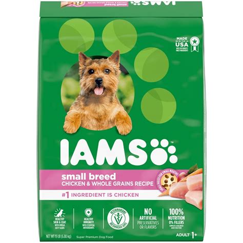 Iams Small And Toy Breed Adult Dry Dog Food For Small Dogs With Real