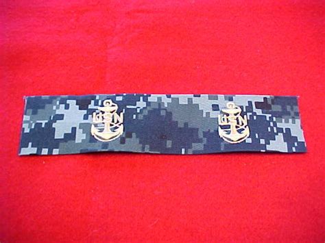Us Navy E 7 Collar Set For Navy Digital Nwu Chief Petty Officer