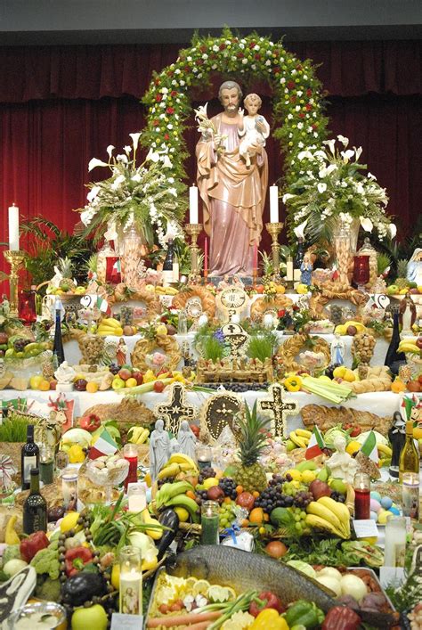 St. Joseph's Day traditions include special altar with food - Catholic ...