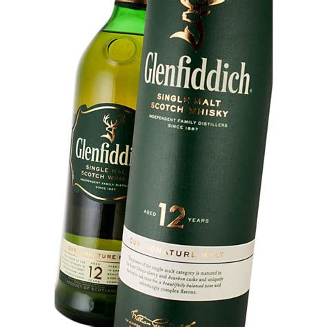 Glenfiddich 12 Year Old Speyside Single Malt Scotch Whisky 1 Litre