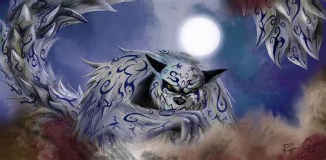 Best 41 Tailed Beasts Wallpaper On Hipwallpaper Nine Tailed Fox