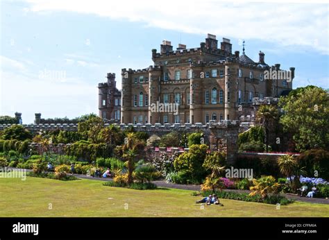 Culzean Castle And Gardens Ayrshire Stock Photo Alamy