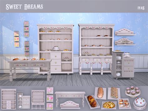 Sweet Dreams French Country Style Set By Soloriya At Tsr Sims 4 Updates