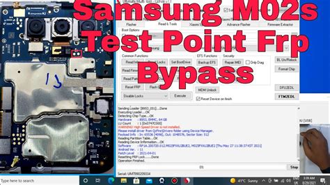 Samsung M02s Frp Test Point Bypasd By Umt 