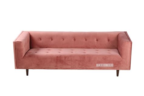 Flamingo 3 Seat Sofa Pink