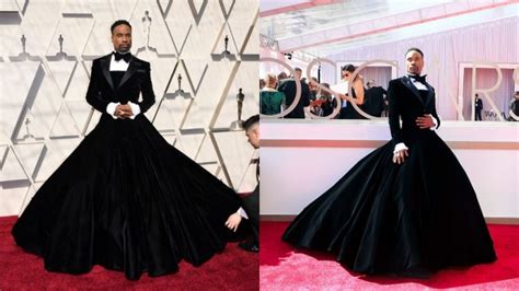 Academy Awards 2019 Red Carpet Pose Actor Billy Porter Is Already