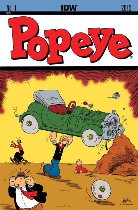 King Features Syndicate Now In Print The First All New Popeye Comic