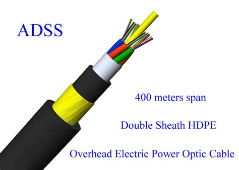 Adss Fiber Optic Armoured Cable G652d 48b13 11kn Span 400m 134mm 48