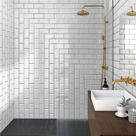 Creative Subway Tile Patterns For Kitchens And Bathrooms 2022