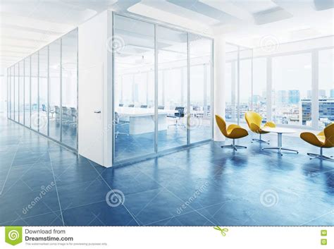 Modern Office Conference Room Interior Stock Illustration