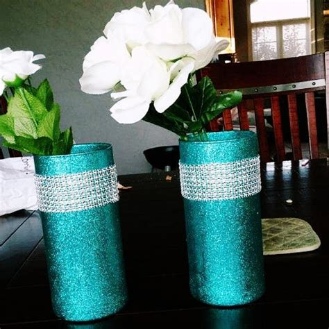5 Turquoise Wedding Centerpieces Turquoise And Silver Teal