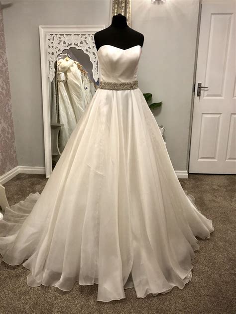 Pure Silk Organza Gown Fairy Tale Wedding Dress Debutante Gowns