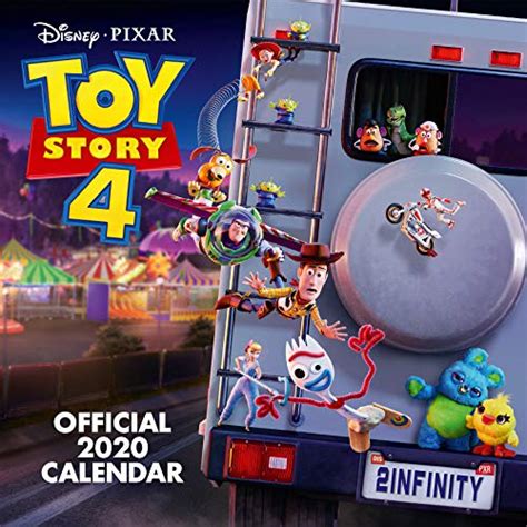Toy Story 4 2020 Calendar Official Square Wall Format Calendar By