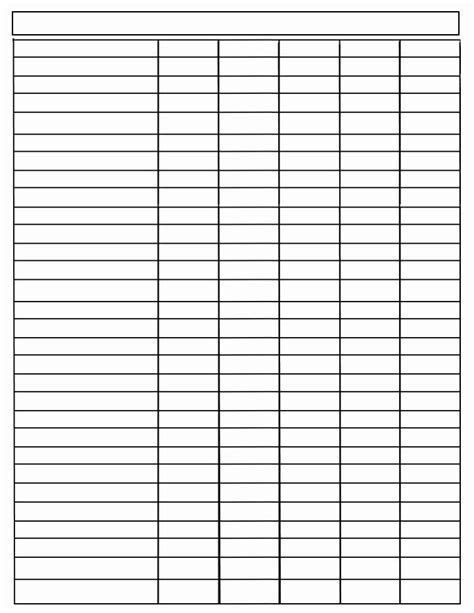 blank chart templates beautiful   printable charts