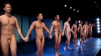 Nude Art Performance Public Body Art Sport Theater Yoga