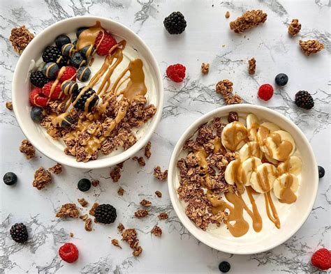Yogurt And Granola Bowls 10 Ways The Balanced Nutritionist