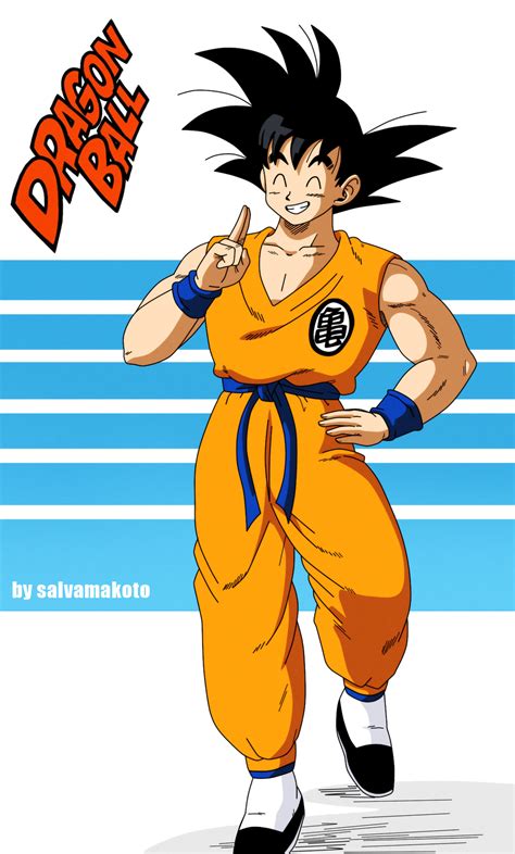 Teen Goku Db By Salvamakoto On Deviantart