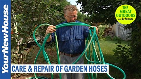 How To Repair And Take Care Of Garden Hoses The Great Outdoors Youtube