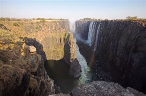 Victoria Falls Gorge Stock Photo Download Image Now Waterfall