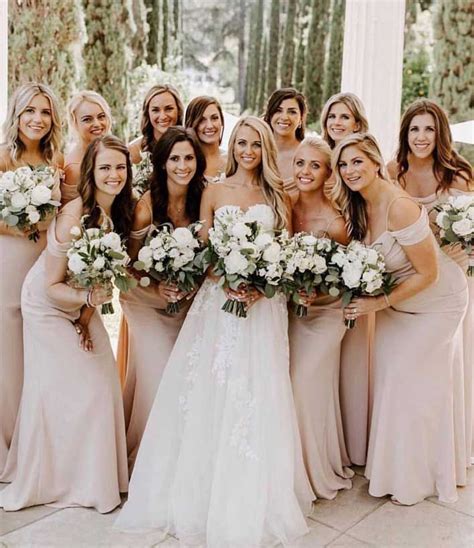 29 Gorgeous Wedding Colors For 2019 With Bridesmaid Dresses Popular