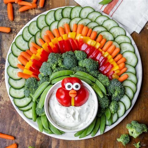 Turkey Shaped Veggie Tray Google Search Thanksgiving Vegetables