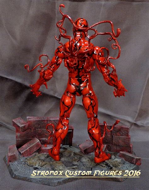 Смотрите короткие видео на тему marvel legends carnage в tiktok. Stronox Custom Figures: Marvel Legends: Carnage