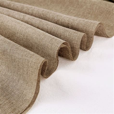 54x10 Yards Natural Jute Faux Burlap Fabric Roll Fabric By The Yard