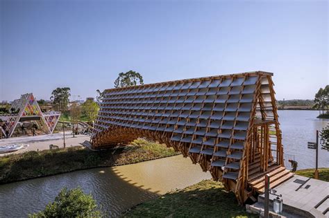 Modern Timber Bridge Design Finds Inspiration In Traditional Bridges Of
