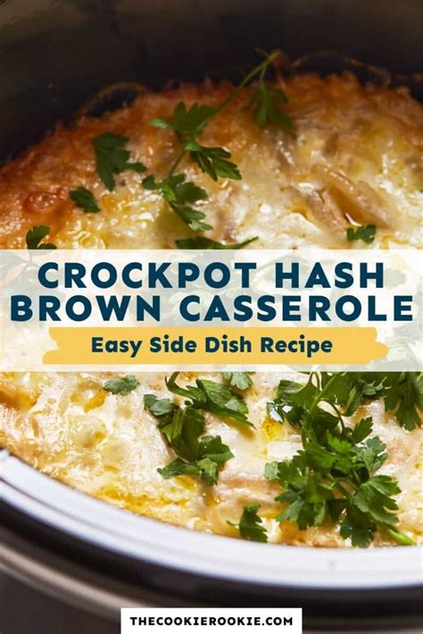 Crockpot Cheesy Potatoes Recipe The Cookie Rookie