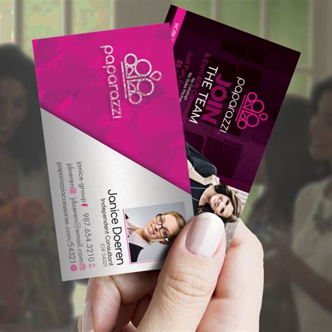 As your business gets larger, your business card needs become more sophisticated. How to order Paparazzi Business Cards for Independent ...