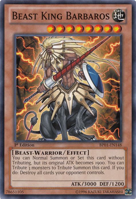Beast Warrior Yu Gi Oh Its Time To Duel
