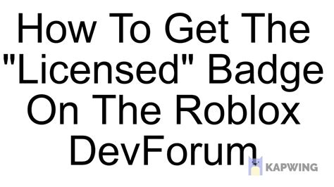 Roblox Devforum Requirements