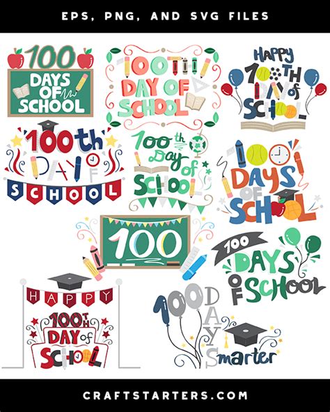 100th Day Of School Clip Art