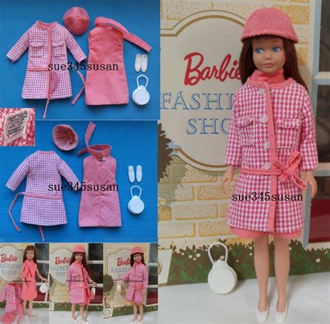 Vintage Barbie Skipper Doll Oleg Cassini Fashion Pink Prize Ensemble