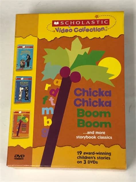 Scholastic Dvd 3 Pack Chicka Chicka Boom Boom 1799 Picclick