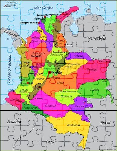 Mapa De Colombia Rompecabezas Del Usuario 766113