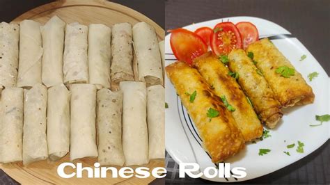 Chinese Rolls Recipe By Kitchen With Youtube