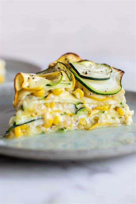 Sweet Corn Zucchini Pie Recipe Sunkissed Kitchen