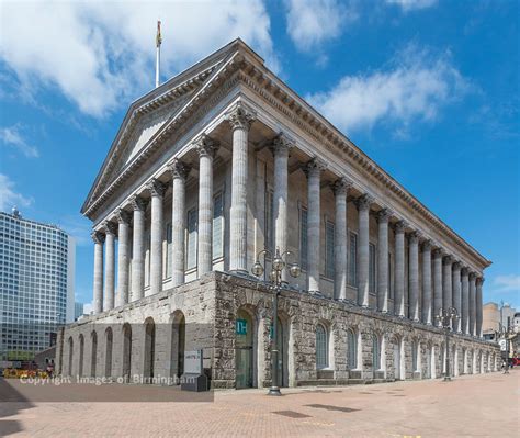 Images Of Birmingham Photo Library The Birmingham Town Hall Victoria