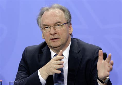 Seit 2016 steht er an der spitze einer. Reiner HASELOFF CDU Ministerpraesident von Sachsen Anhalt ...